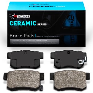 Acura CSX Brake Pads - Rear - R1 Concepts - R1 Ceramic - `87-`22